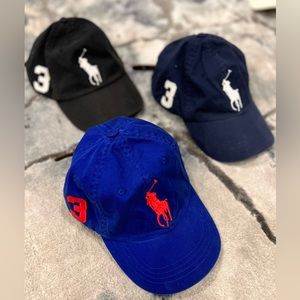 POLO Ralph Lauren set of 3 hats